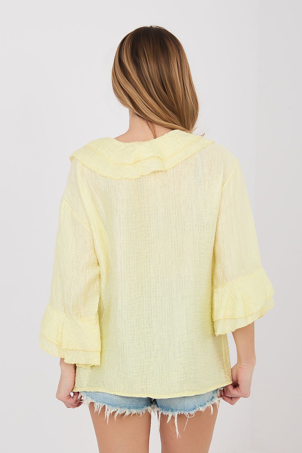  Košile s dlouhým rukávem  model 225520 Italy Moda 