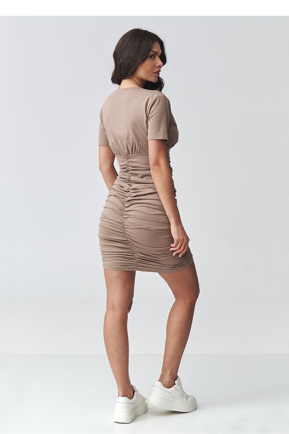  Denní šaty model 225648 Makadamia 
