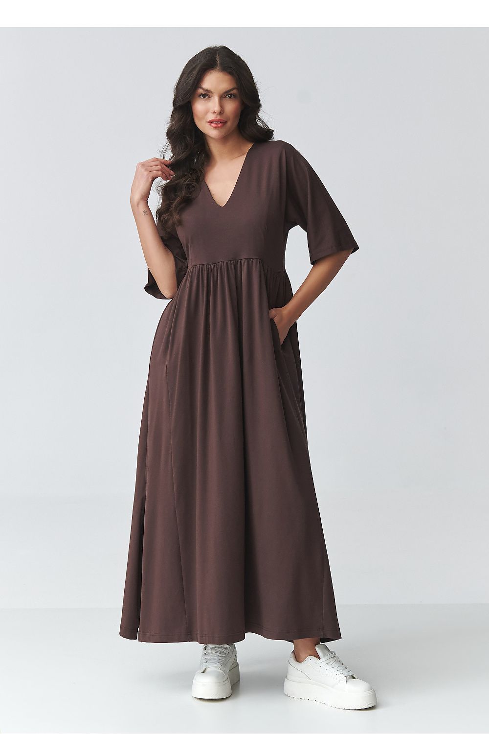  Denní šaty model 225699 Makadamia 