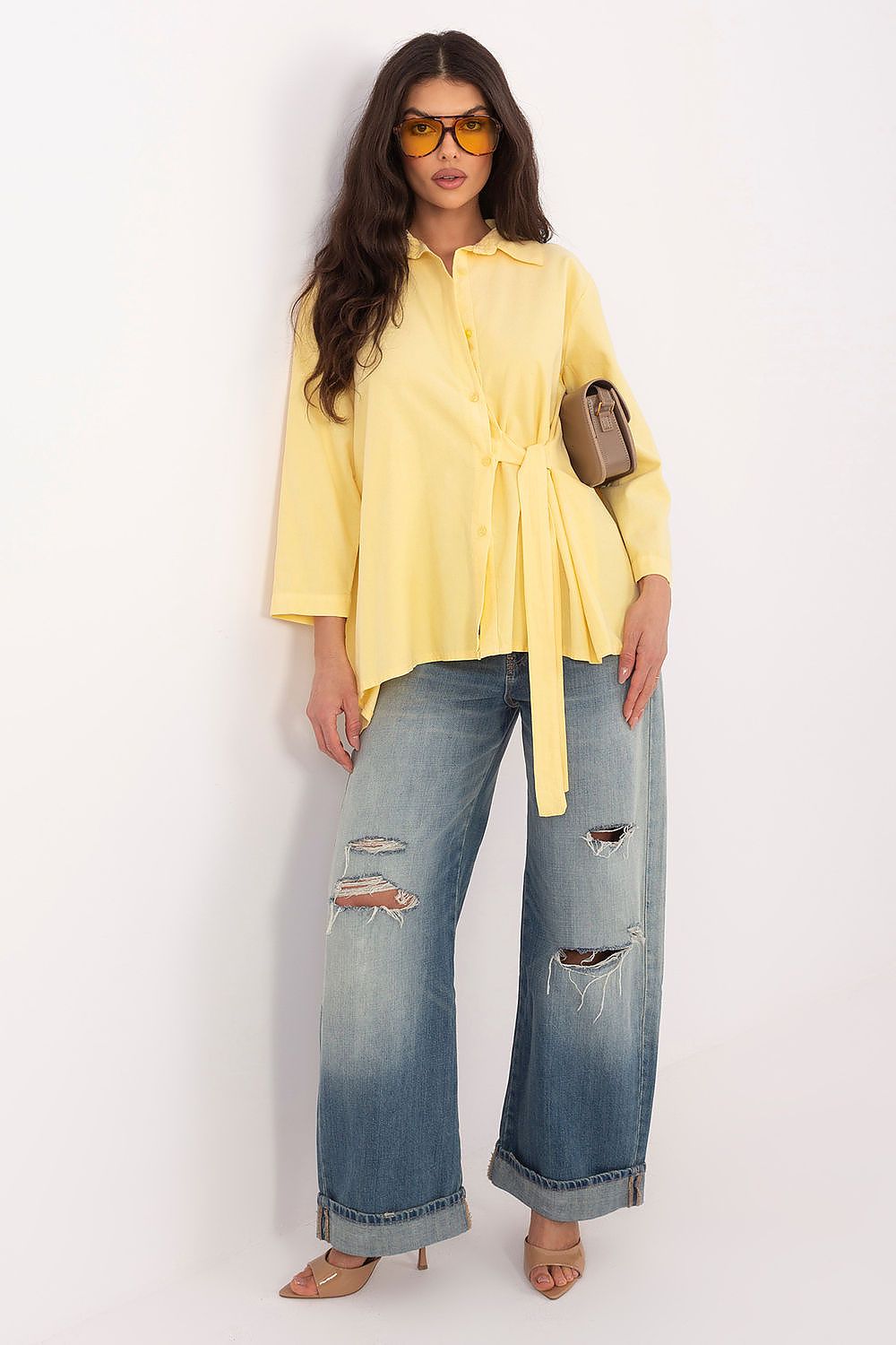  Košile s dlouhým rukávem  model 225889 Rue Paris 