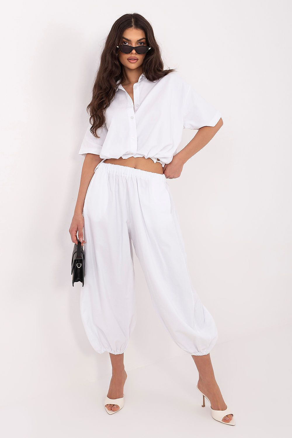  Kordové kalhoty model 226234 Italy Moda 