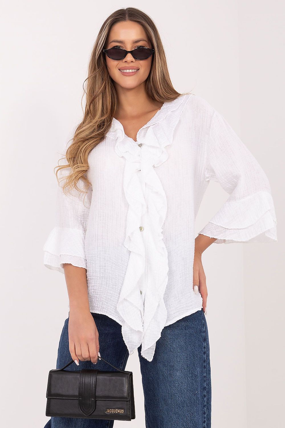  Košile s dlouhým rukávem  model 226240 Italy Moda 
