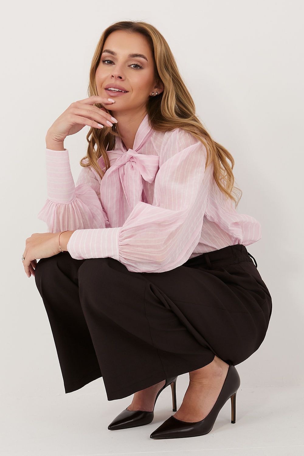  Košile s dlouhým rukávem  model 226441 Italy Moda 