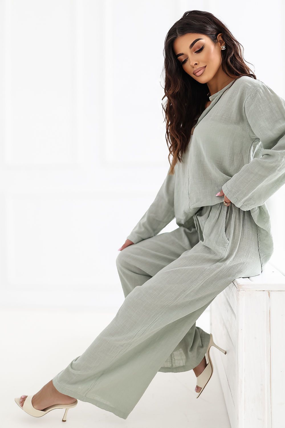  Dámské kalhoty  model 226445 Italy Moda 