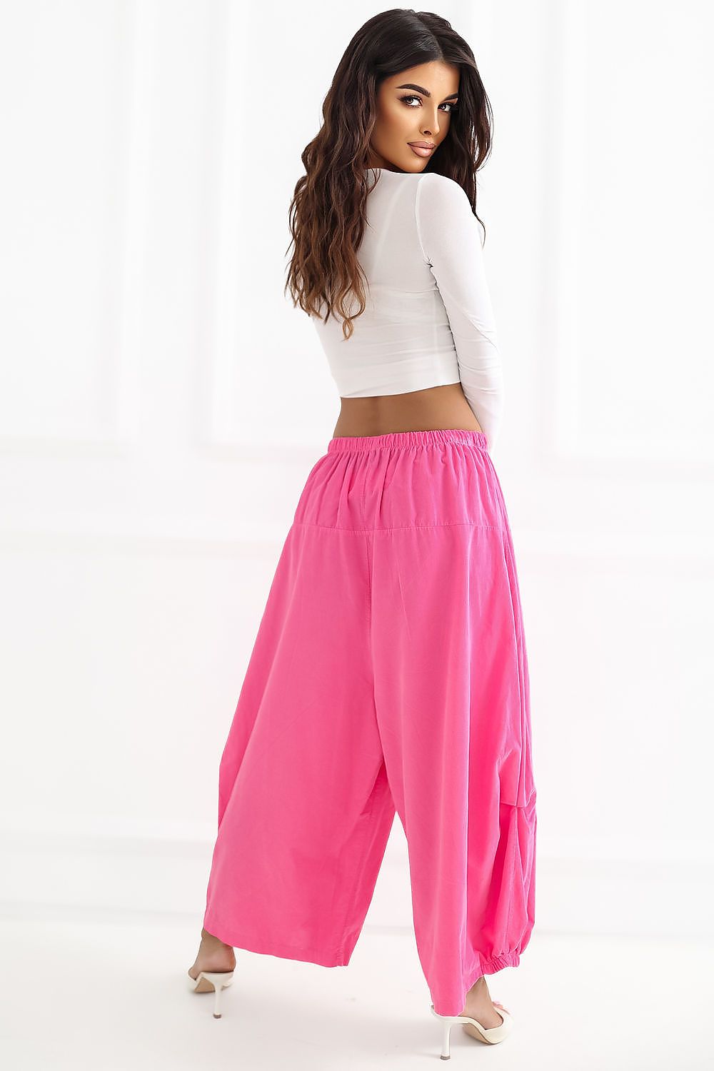  Kordové kalhoty model 226451 Italy Moda 