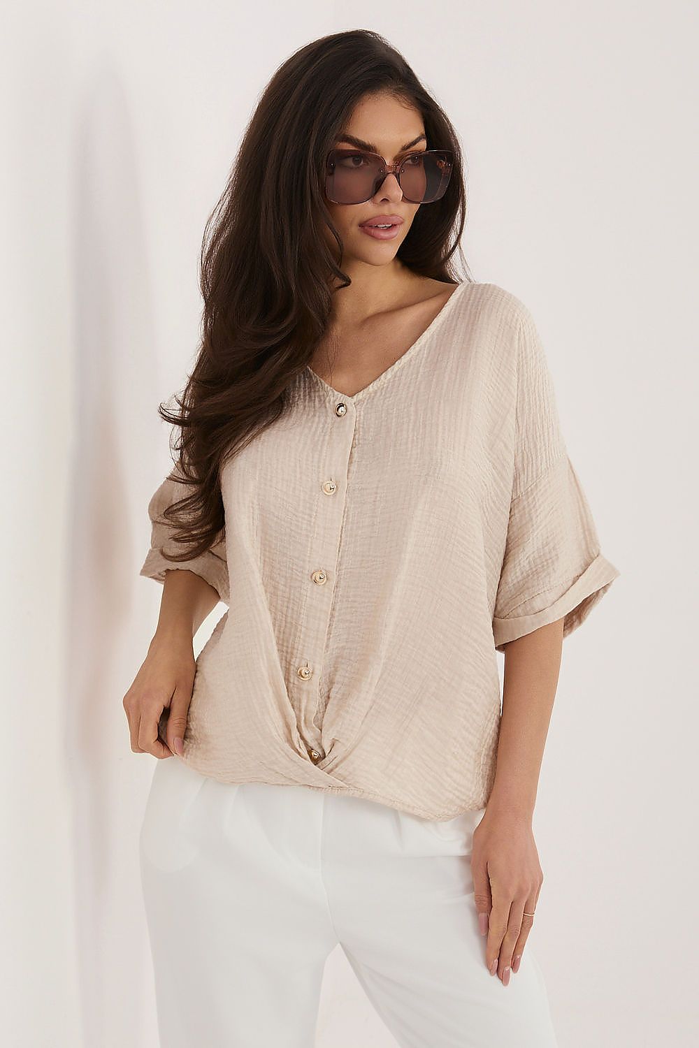  Košile s krátkým rukávem  model 226471 Italy Moda 