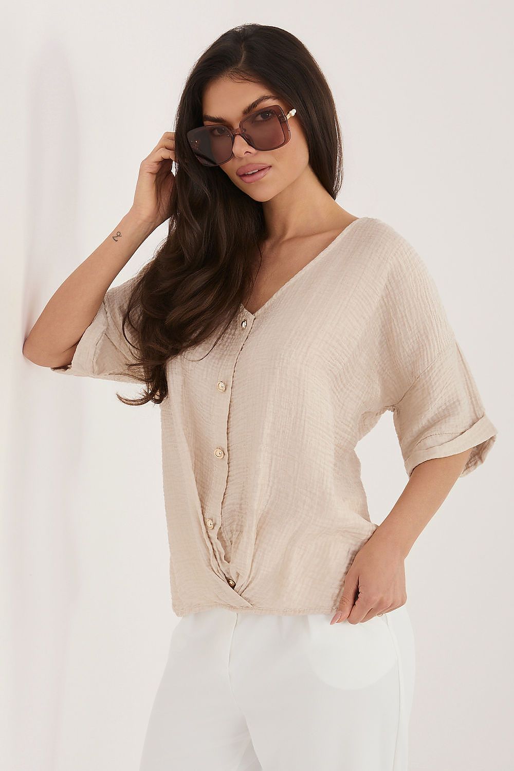  Košile s krátkým rukávem  model 226471 Italy Moda 