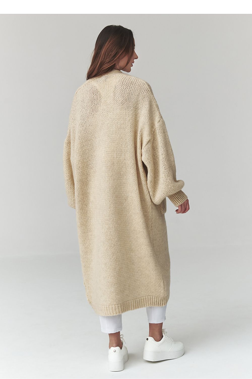  Svetr na zapínání  model 226872 Makadamia 