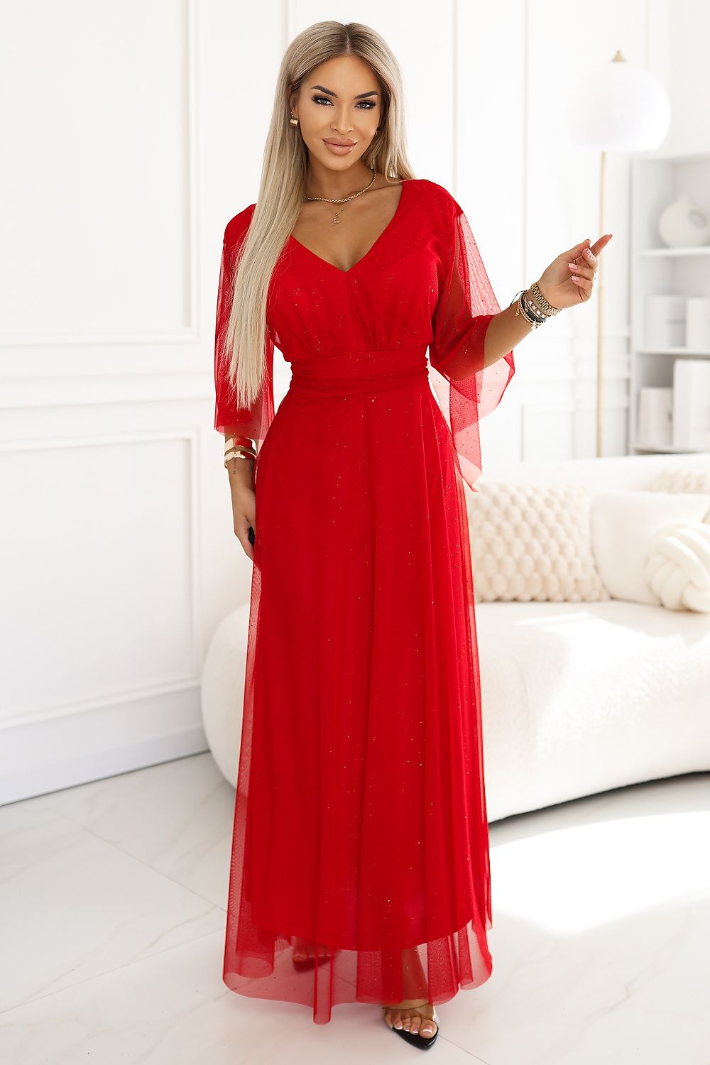  Dlouhé šaty  model 227065 Numoco 