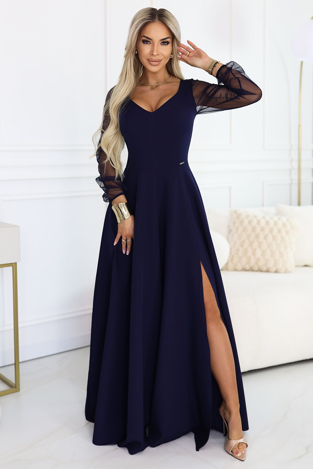  Dlouhé šaty  model 227099 Numoco 
