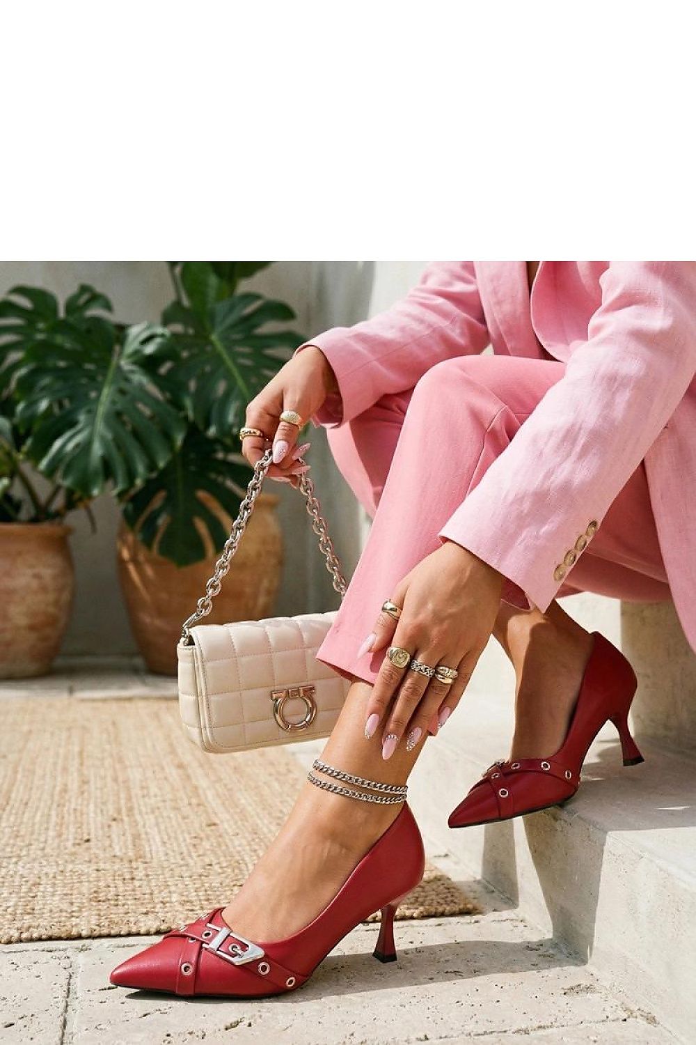  Lodičky na jehlovém podpatku  model 227751 Solea 