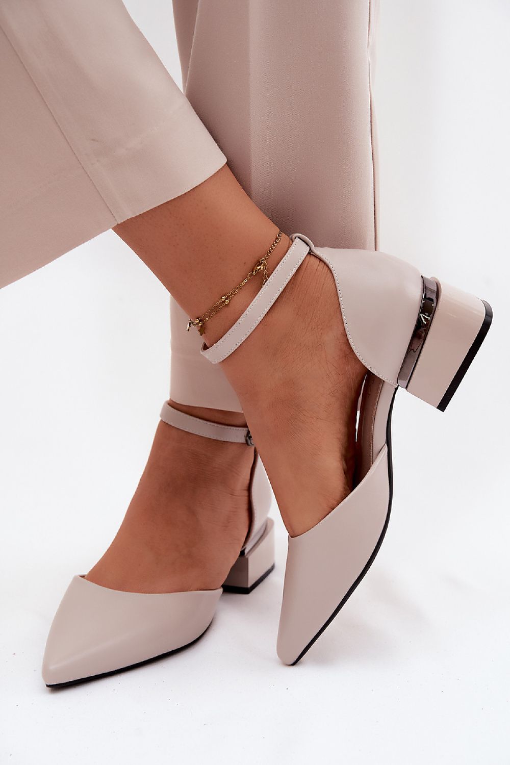  Lodičky na podpatku  model 227804 Step in style 