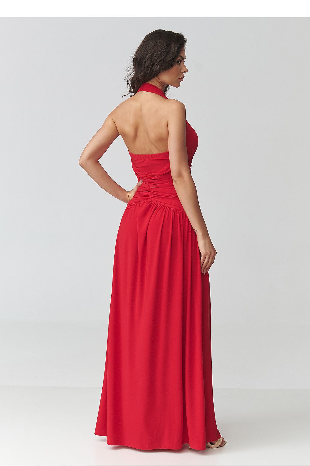  Dlouhé šaty  model 228321 Makadamia 