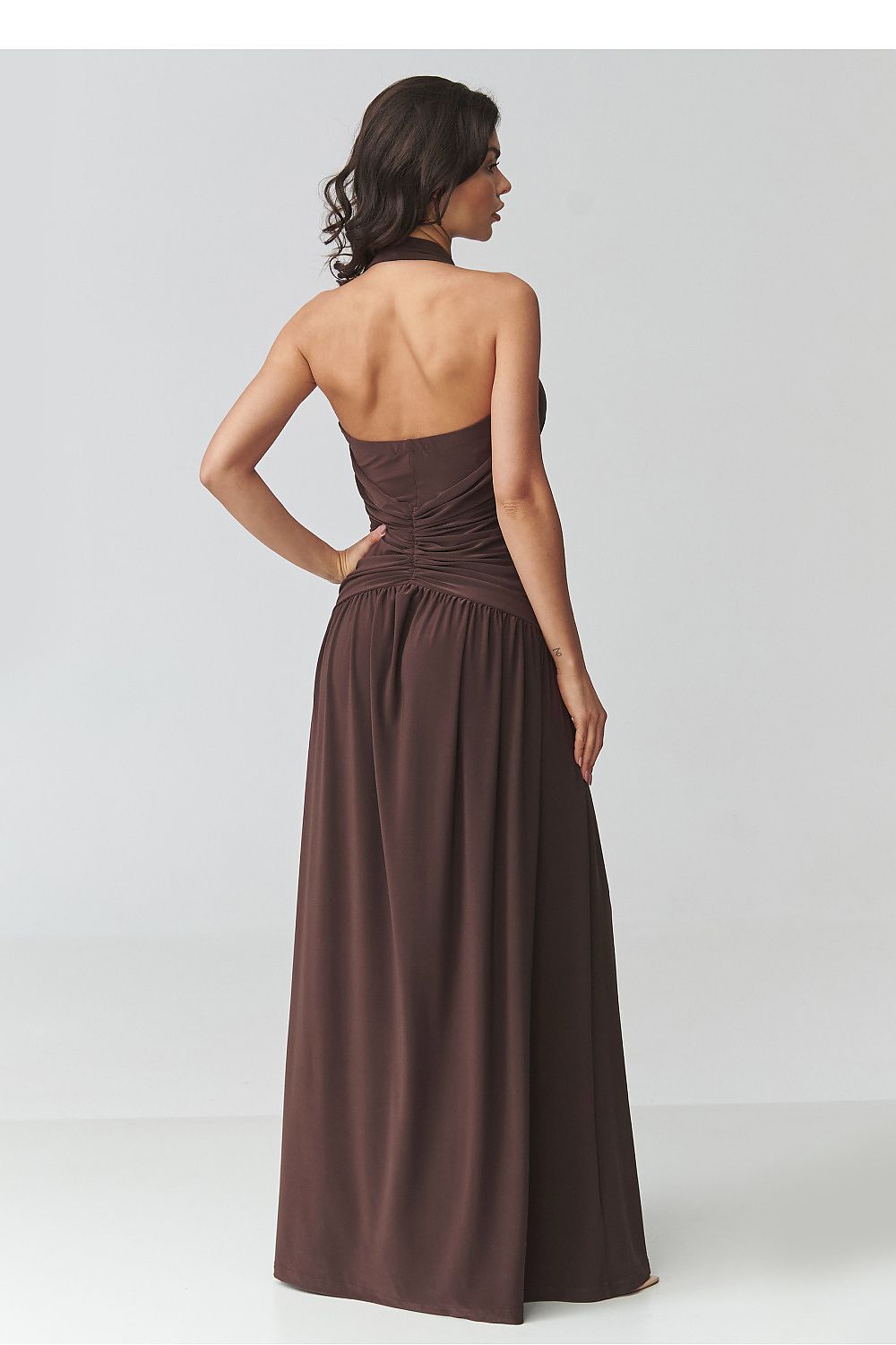  Dlouhé šaty  model 228322 Makadamia 