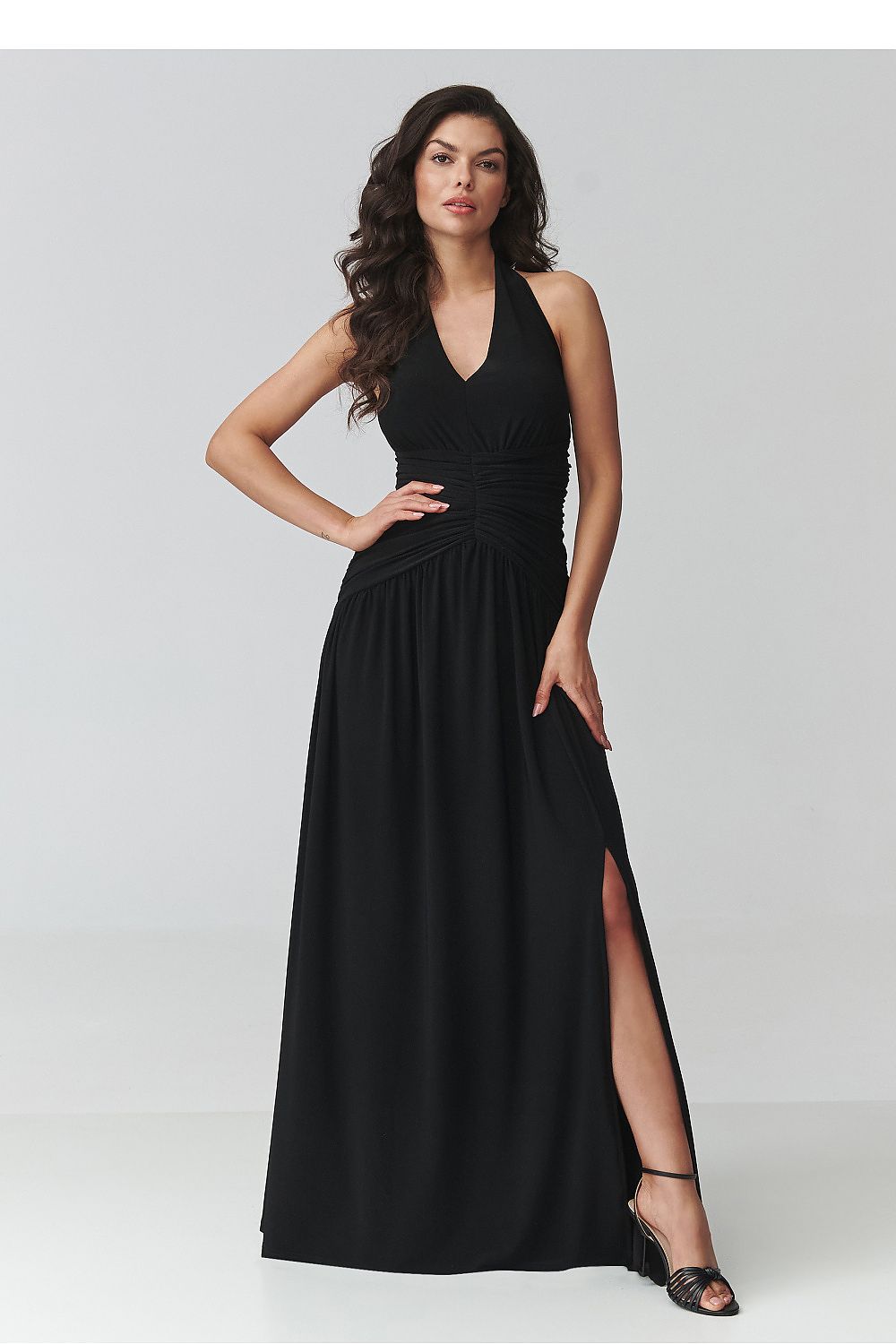  Dlouhé šaty  model 228323 Makadamia 