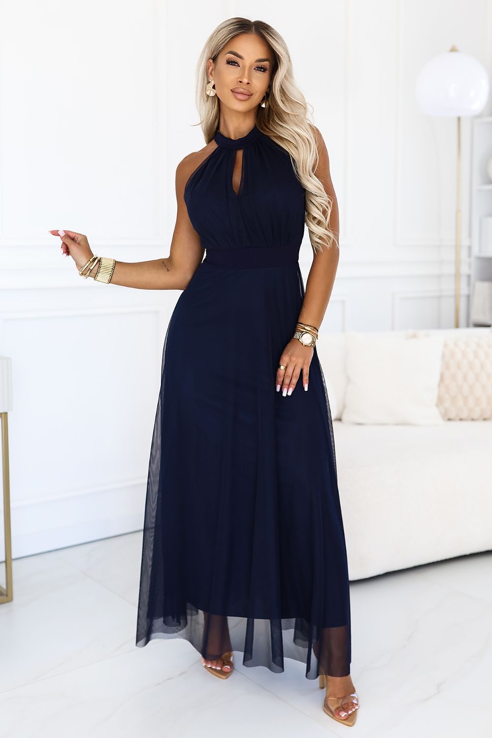  Dlouhé šaty  model 229081 Numoco 
