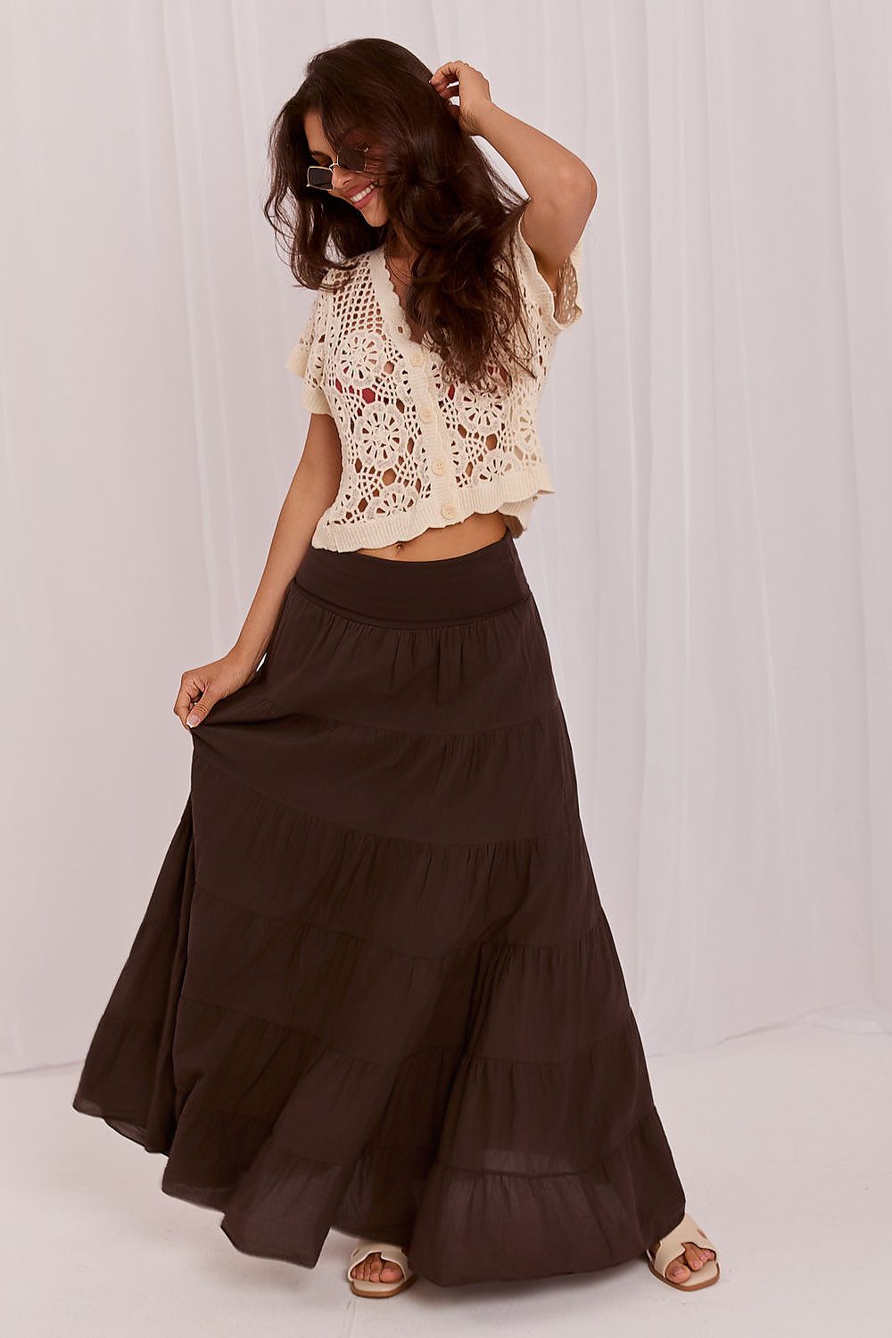  Sukně dlouhá  model 229478 Italy Moda 