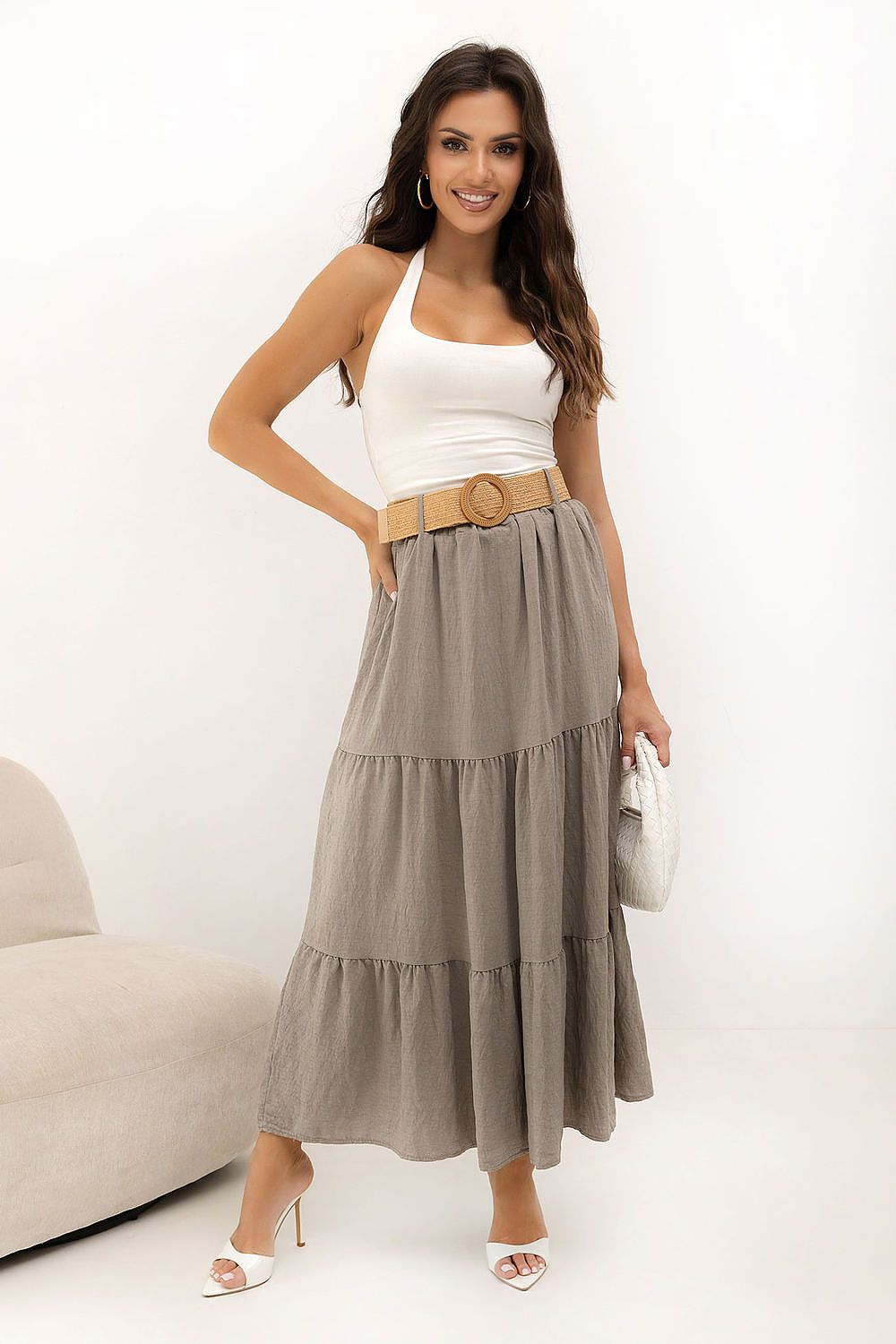  Sukně dlouhá  model 229932 Italy Moda 