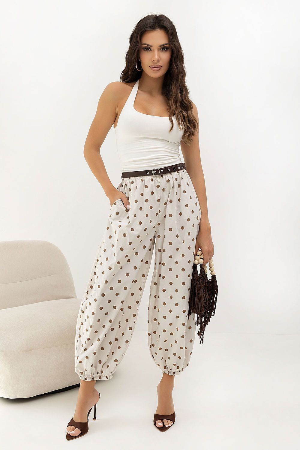  Dámské kalhoty  model 229936 Italy Moda 