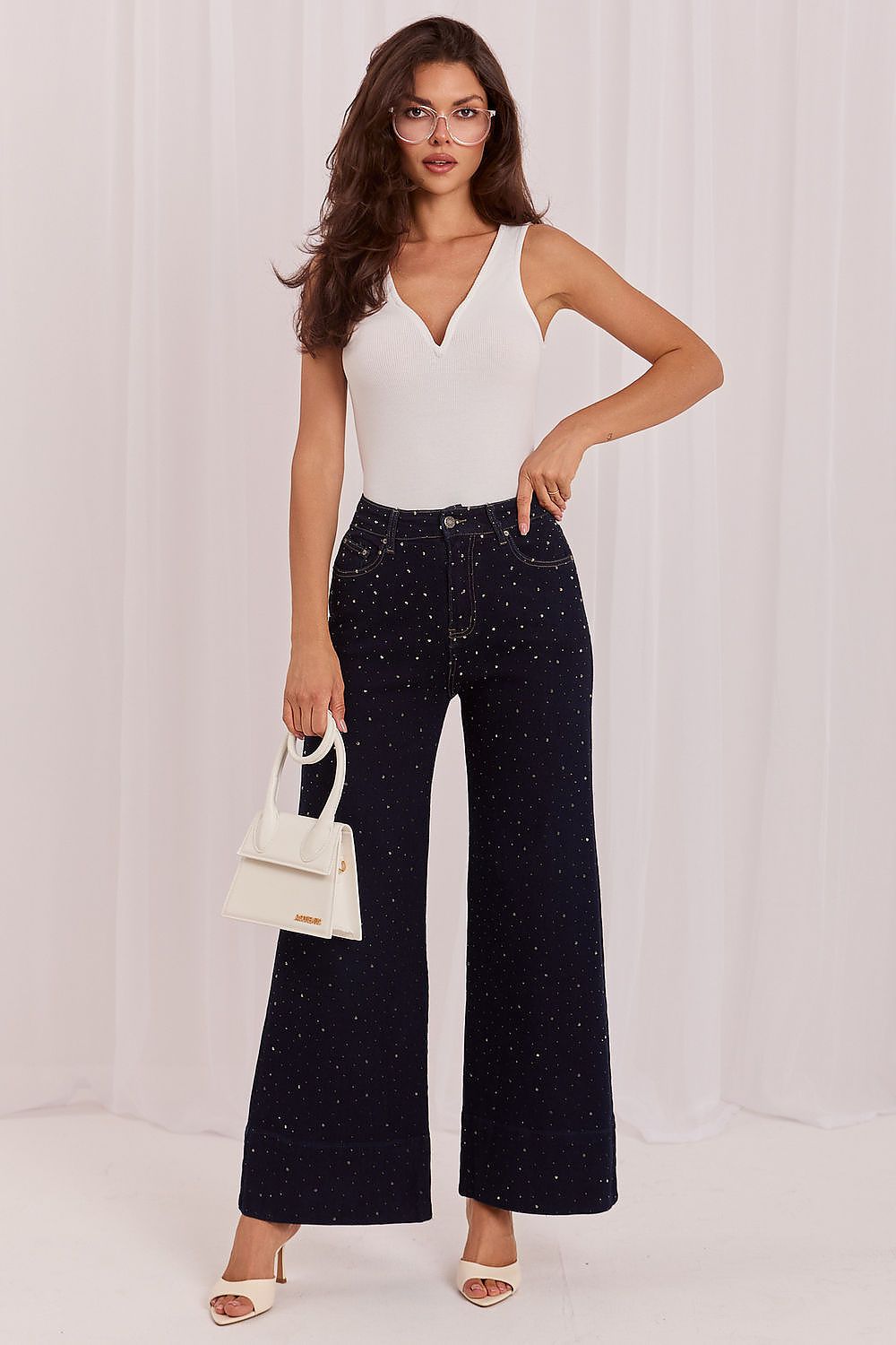  Džíny  model 230161 Italy Moda 