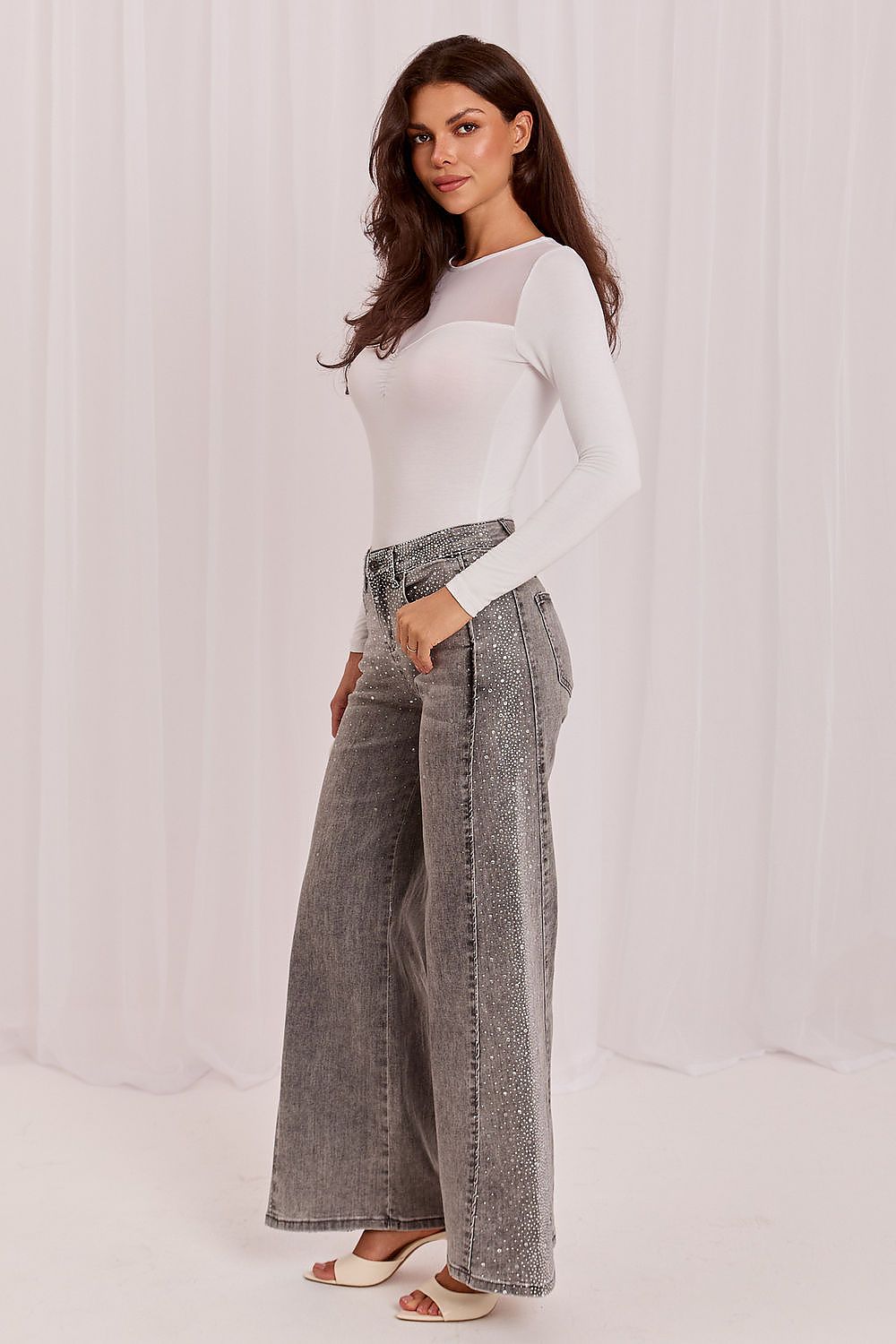  Džíny  model 230162 Italy Moda 