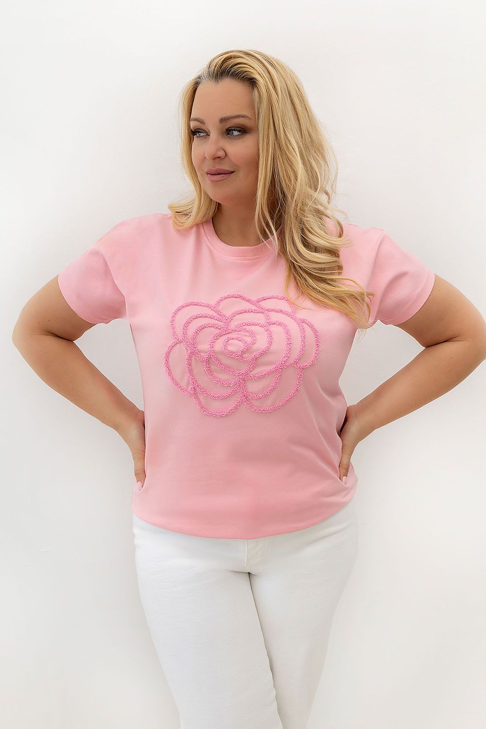  T-shirt plus size model 230450 Relevance 