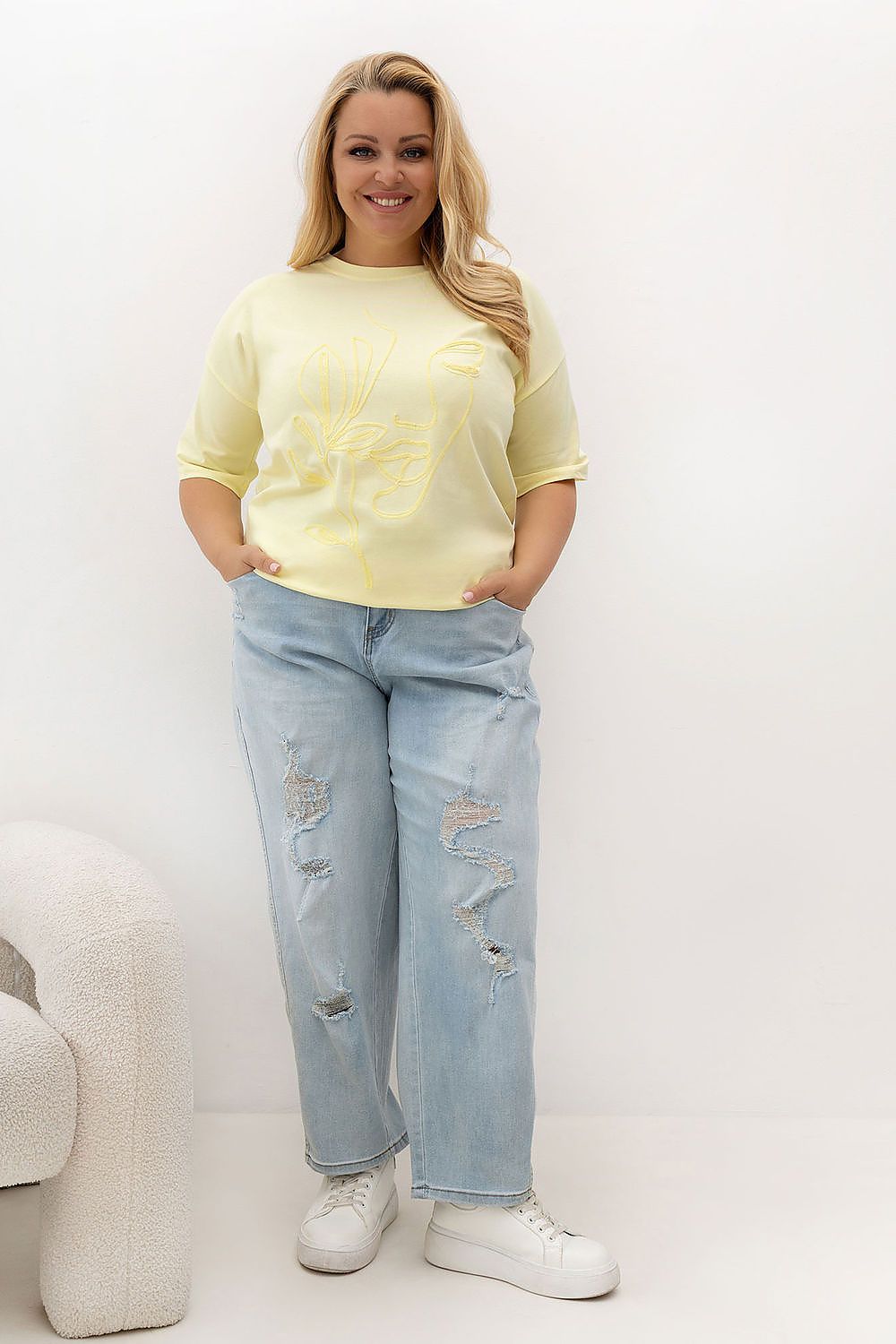  T-shirt plus size model 230452 Relevance 