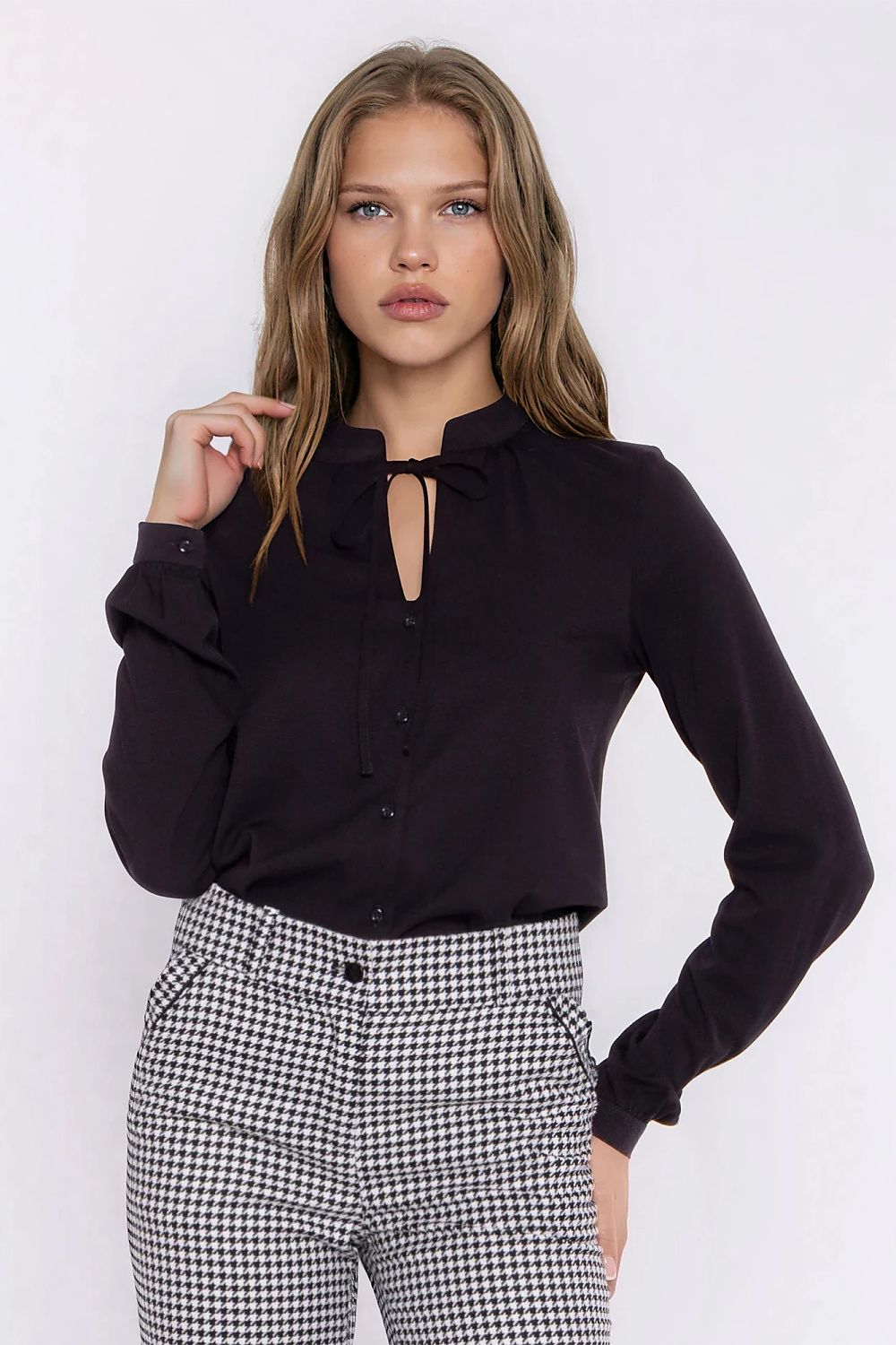  Košile s dlouhým rukávem  model 230459 Nife 