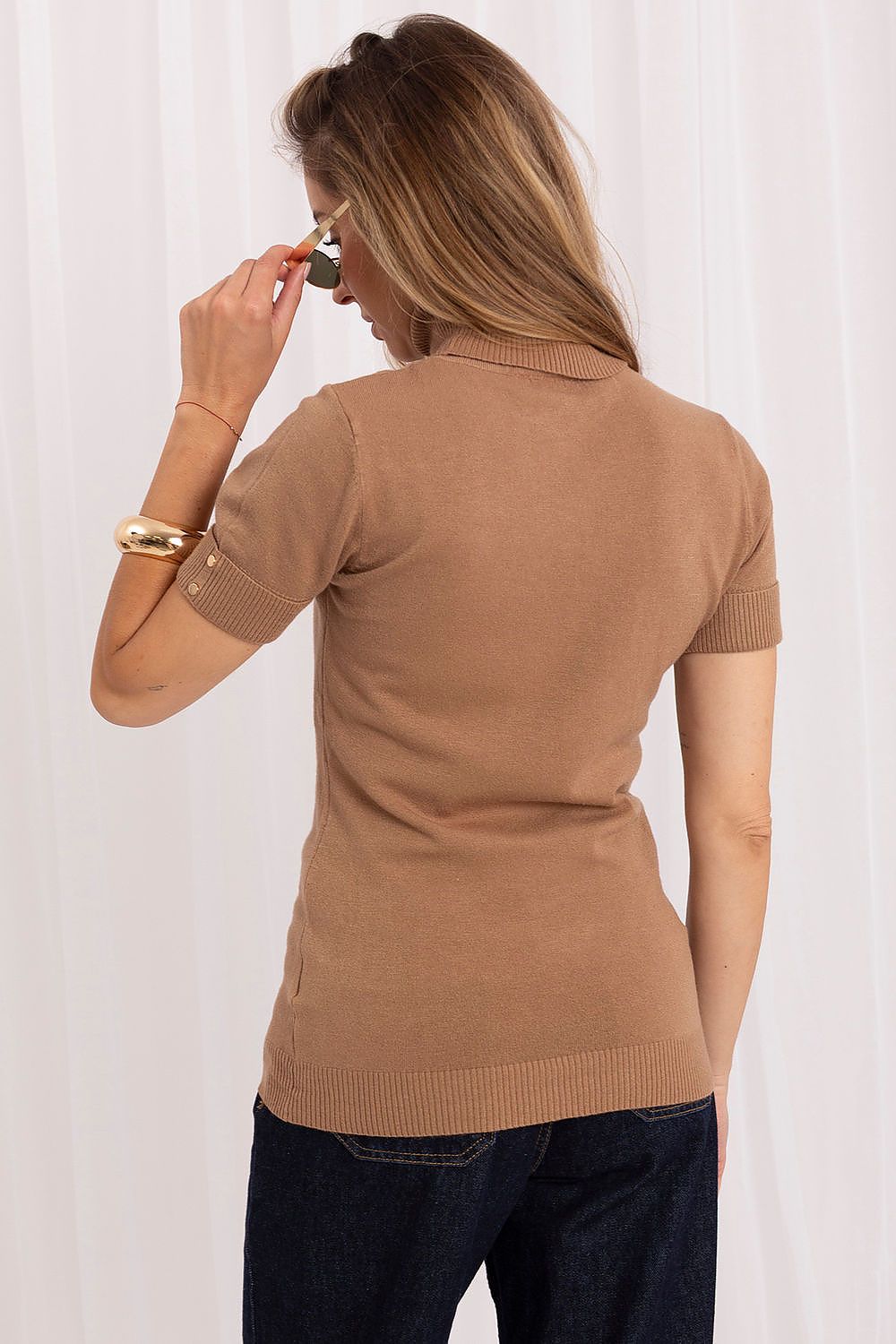  Svetr s krátkým rukávem  model 230894 Italy Moda 