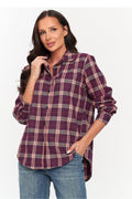  Košile s dlouhým rukávem  model 231011 Makadamia 