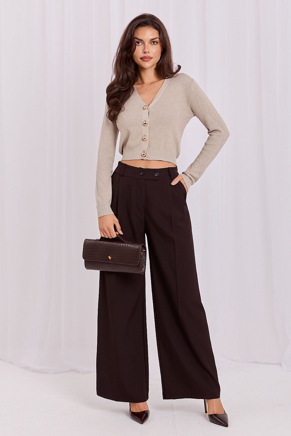  Svetr na zapínání  model 231488 Italy Moda 