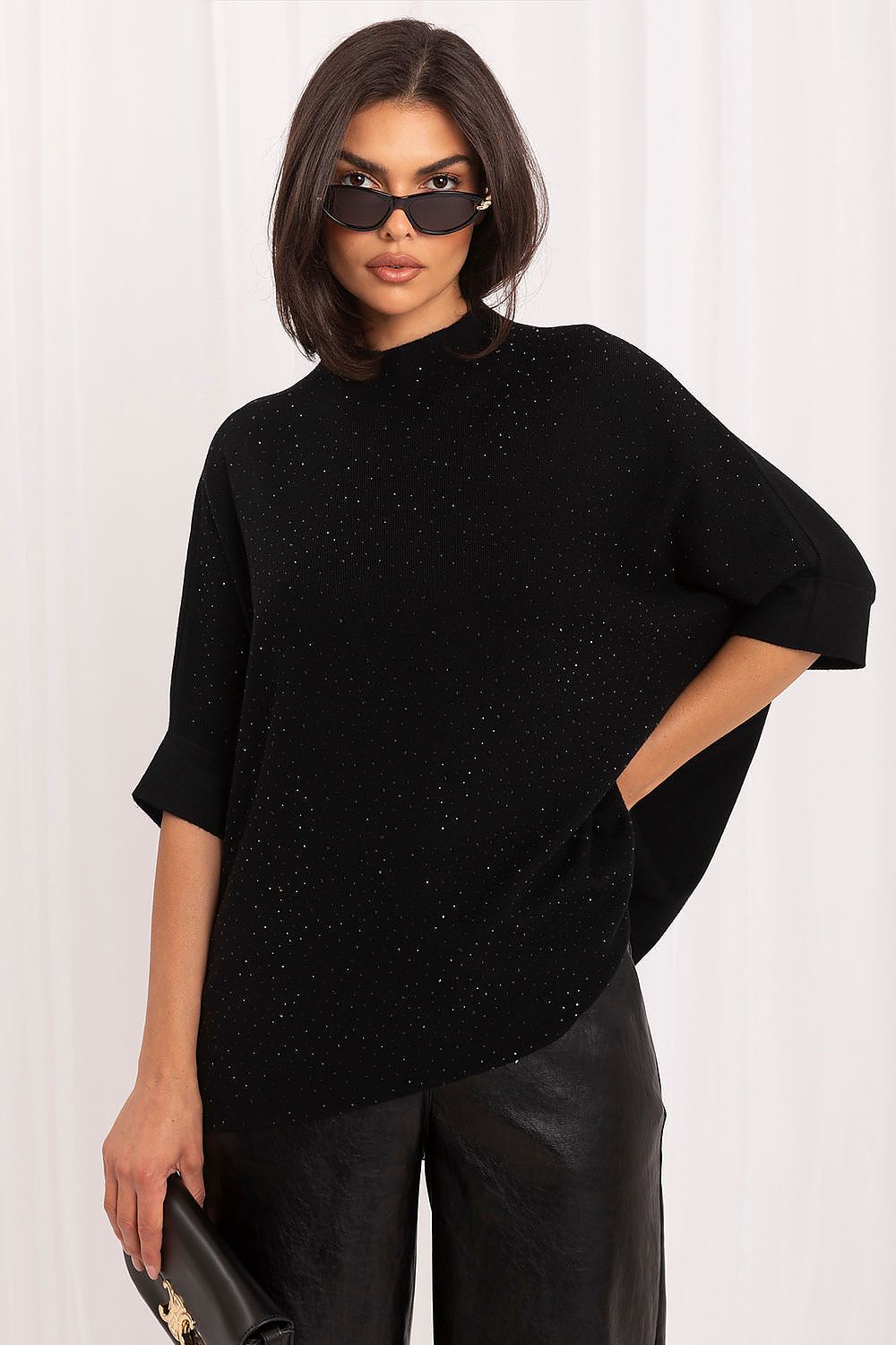  Svetr s krátkým rukávem  model 231502 Italy Moda 