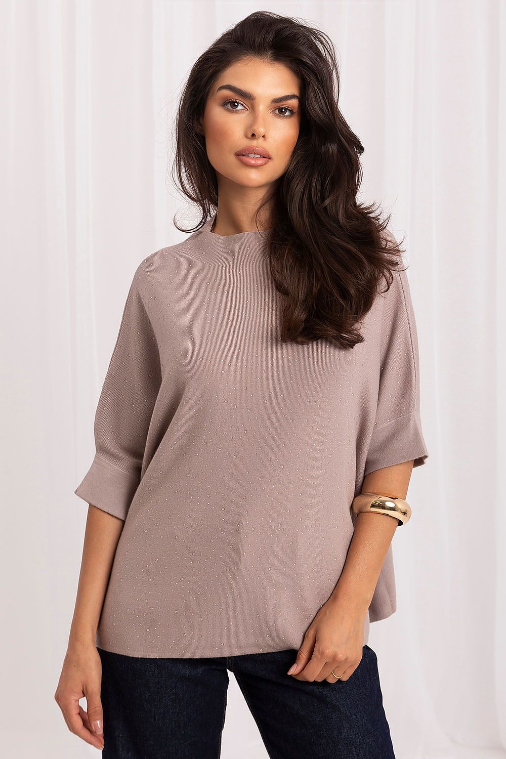  Svetr s krátkým rukávem  model 231503 Italy Moda 