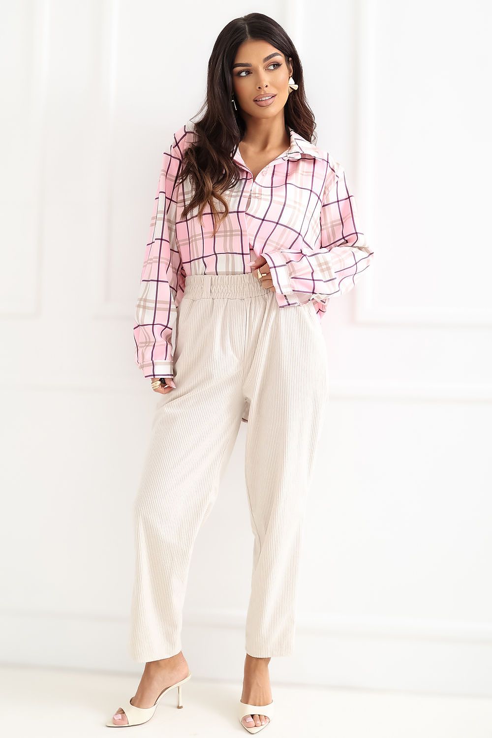  Košile s dlouhým rukávem  model 231512 Italy Moda 