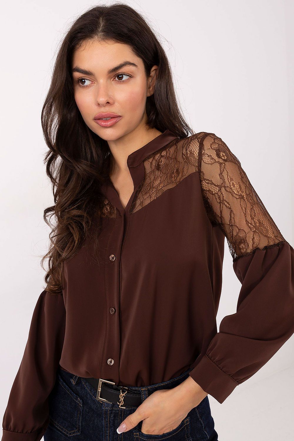  Košile s dlouhým rukávem  model 231526 Italy Moda 