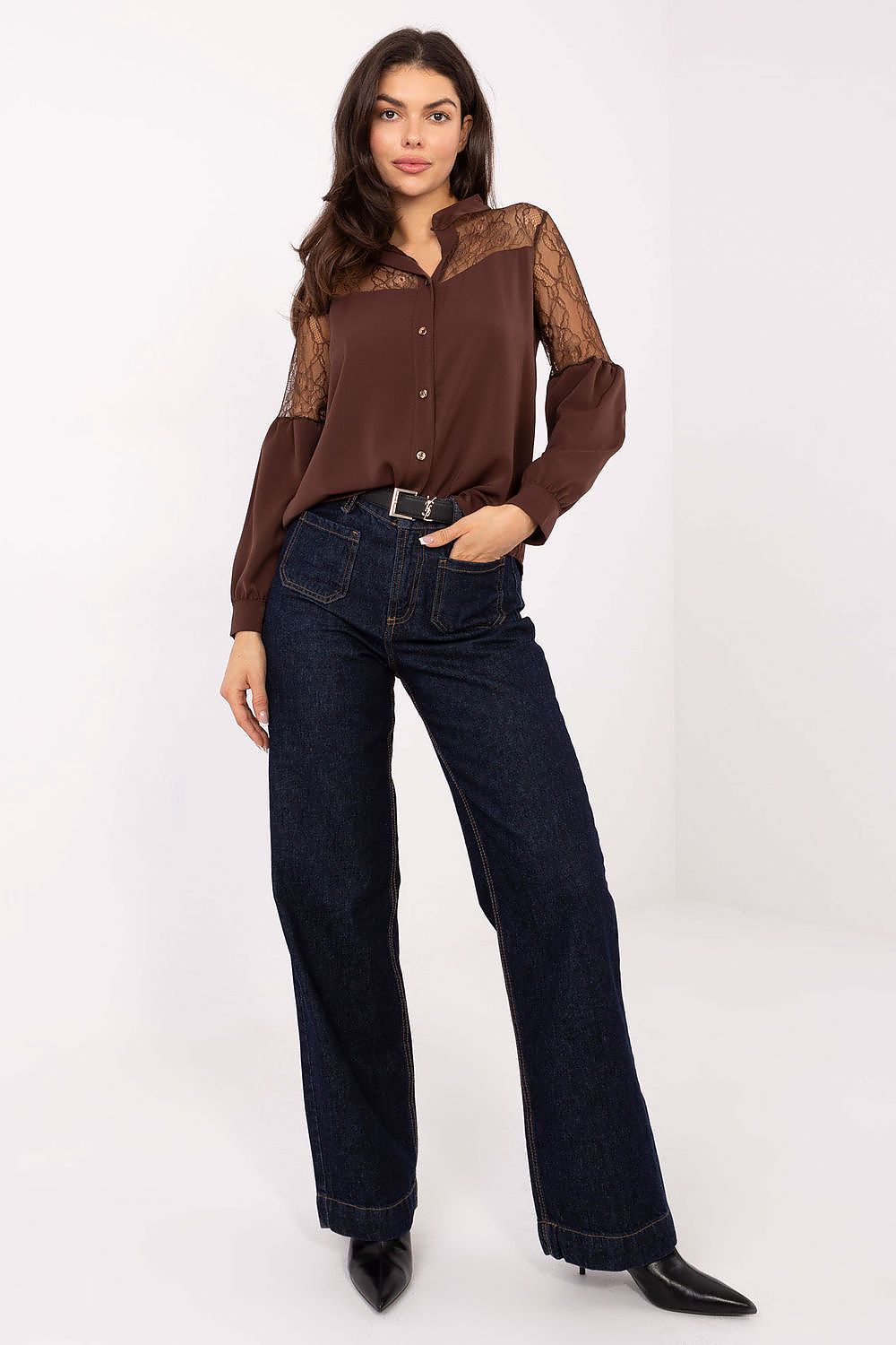  Košile s dlouhým rukávem  model 231526 Italy Moda 