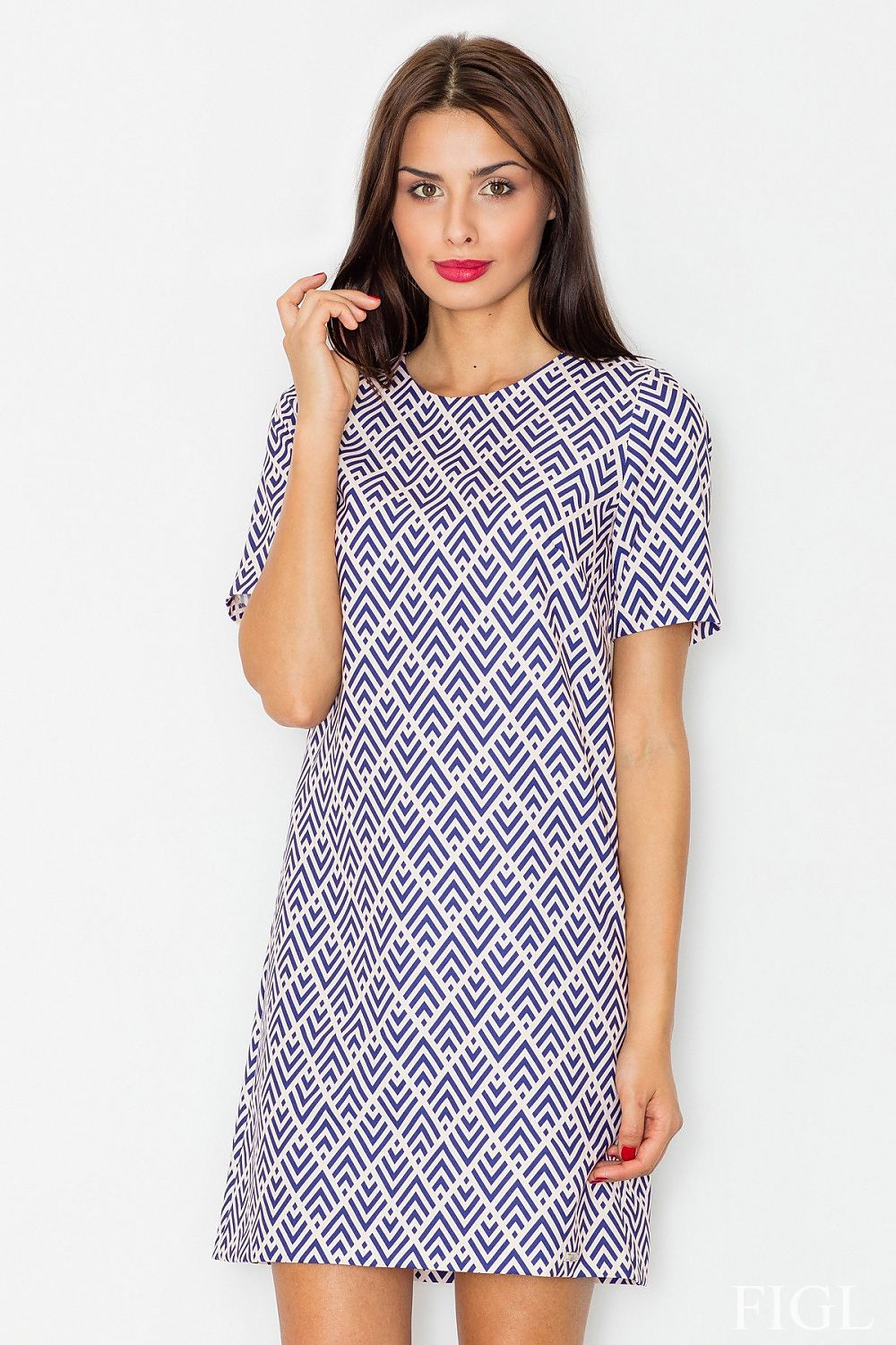  Denní šaty model 77081 Figl 