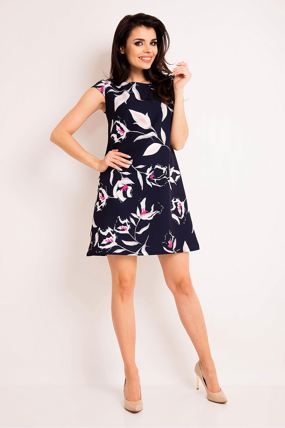  Denní šaty model 80457 awama 