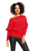  Svetr s netopýřími rukávy  model 84279 PeeKaBoo 