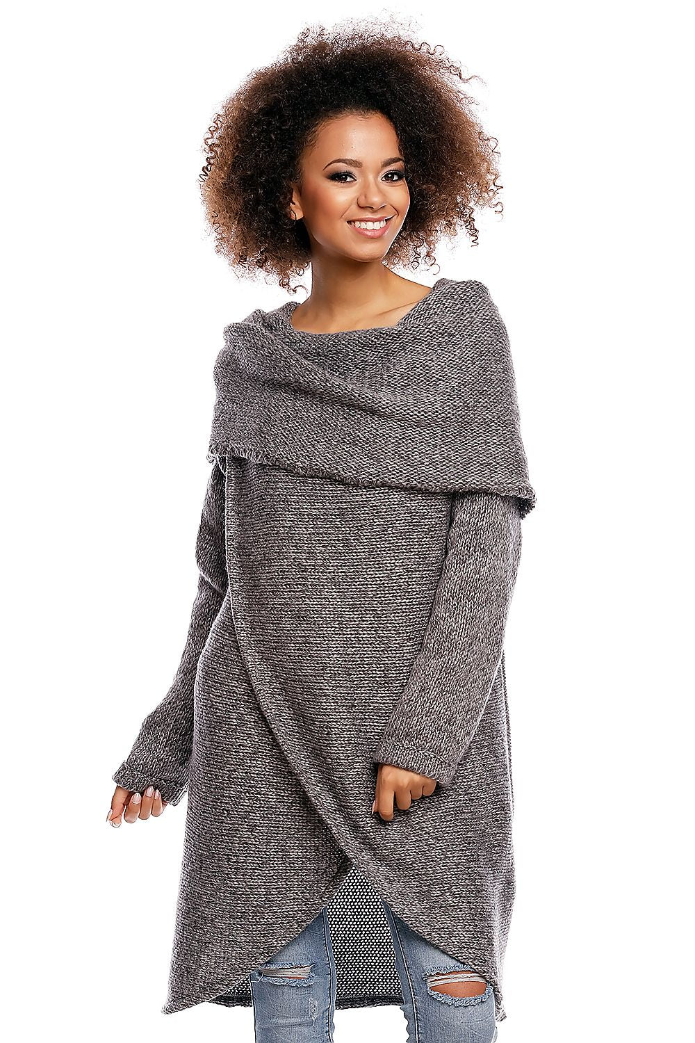 Dlouhý svetr  model 84297 PeeKaBoo 