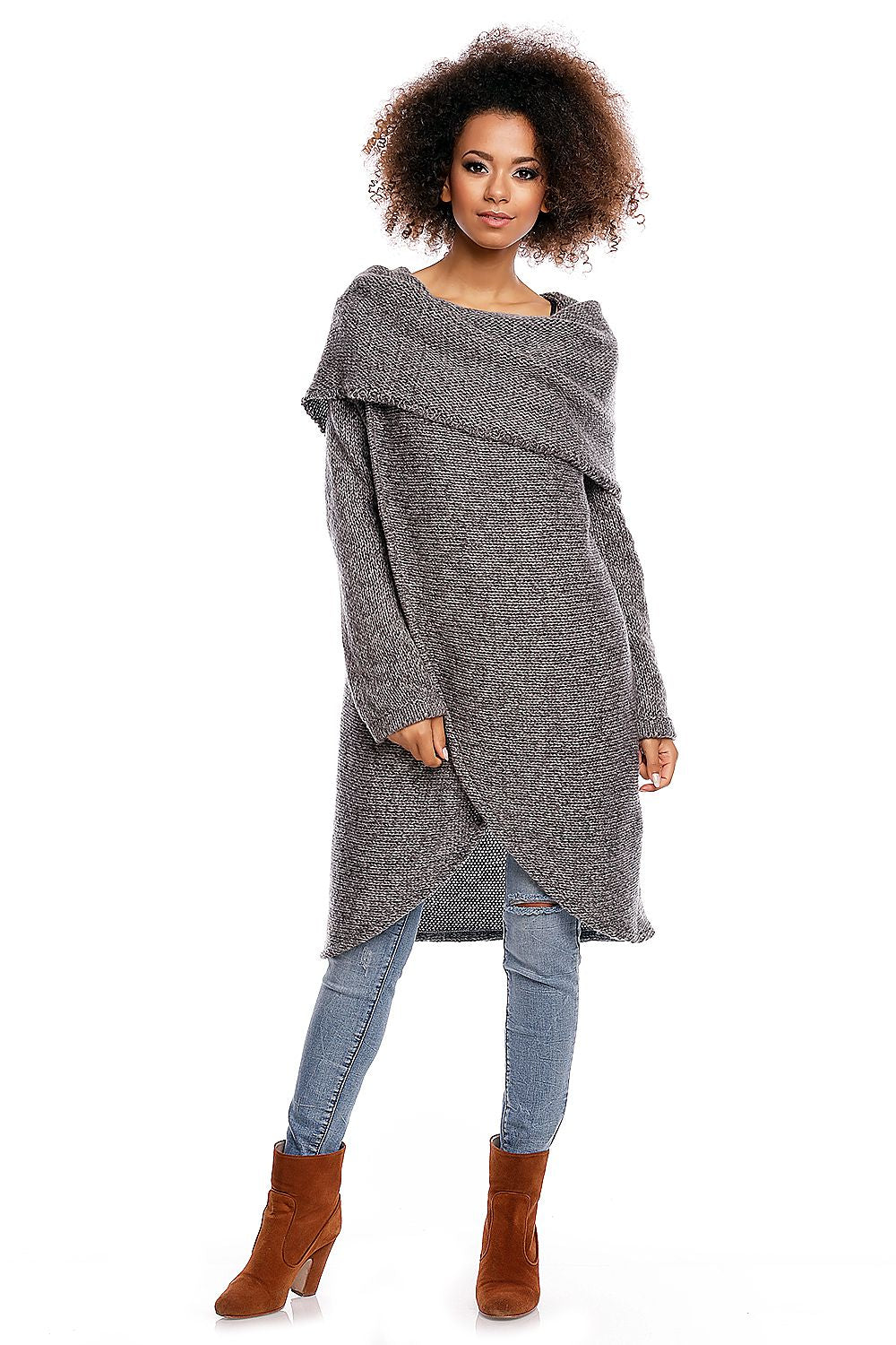  Dlouhý svetr  model 84297 PeeKaBoo 