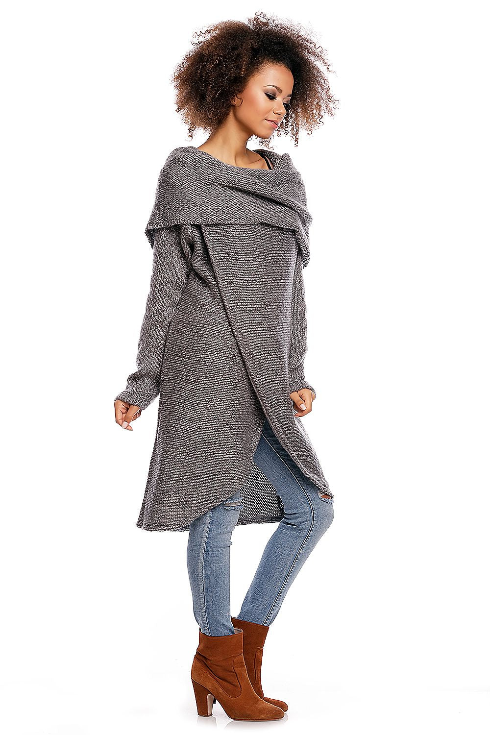  Dlouhý svetr  model 84297 PeeKaBoo 