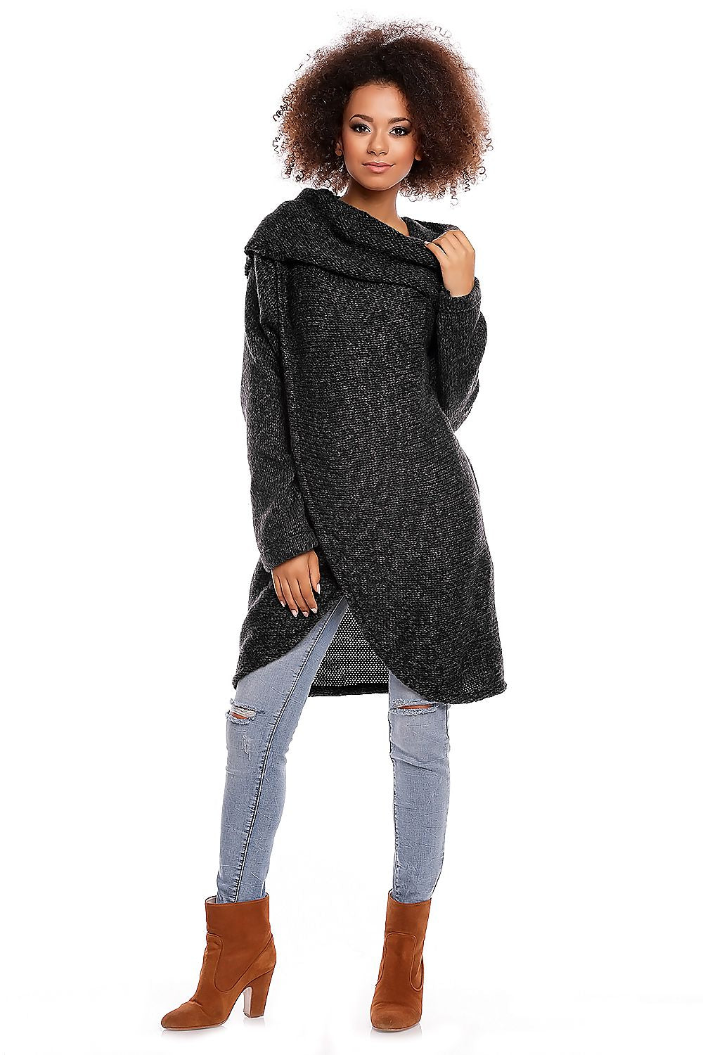  Dlouhý svetr  model 84298 PeeKaBoo 