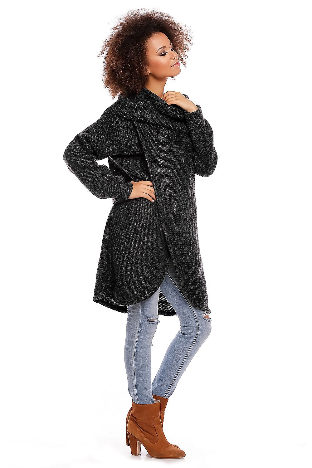  Dlouhý svetr  model 84298 PeeKaBoo 