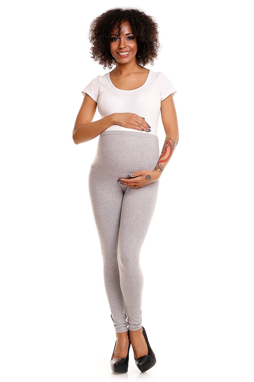  Těhotenské legíny model 84438 PeeKaBoo 