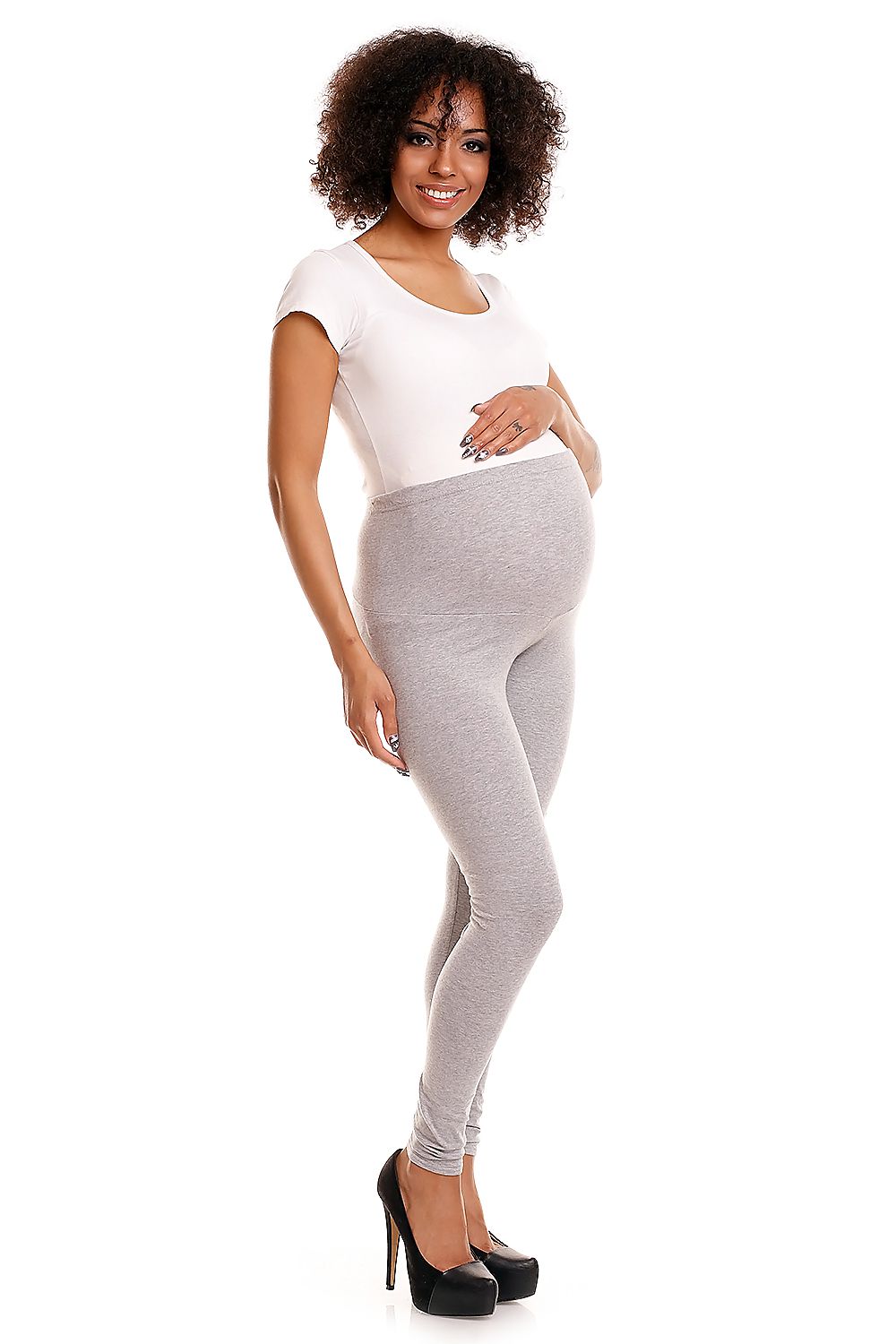  Těhotenské legíny model 84438 PeeKaBoo 