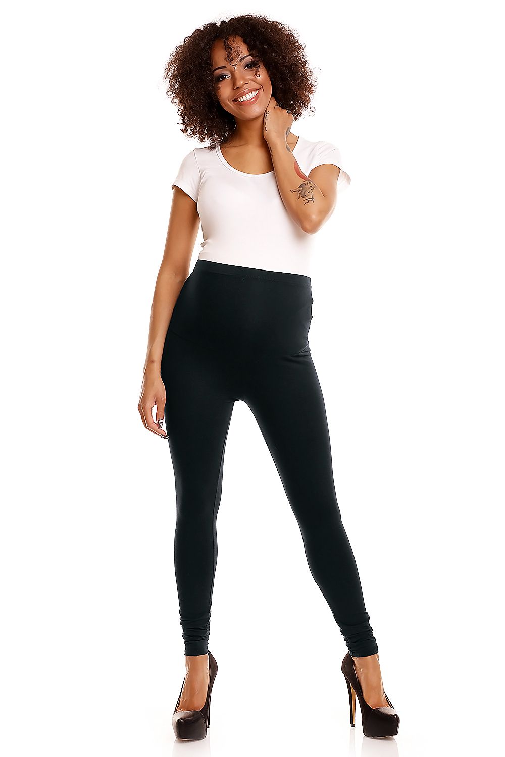  Těhotenské legíny model 84440 PeeKaBoo 