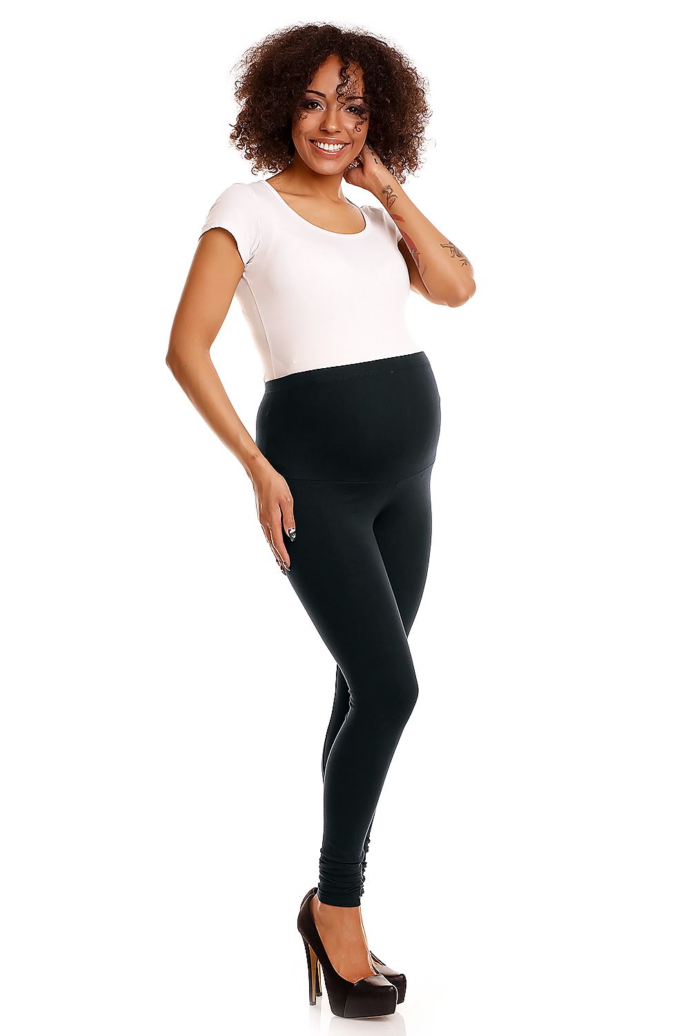  Těhotenské legíny model 84440 PeeKaBoo 