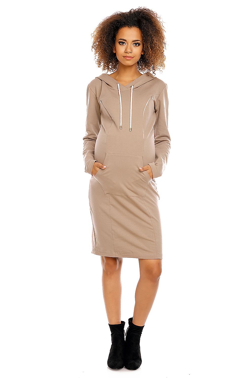  Těhotenské šaty model 94412 PeeKaBoo 
