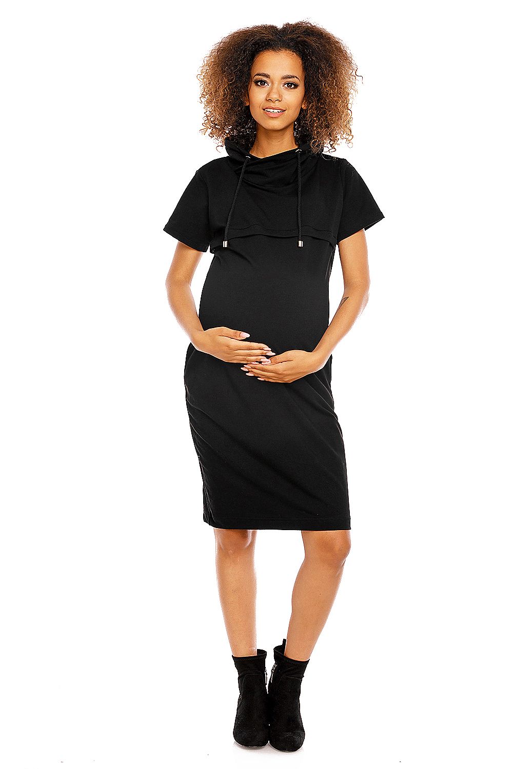  Těhotenské šaty model 94422 PeeKaBoo 